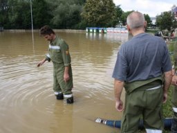 Hochwassereinsatz, 27.06.2009