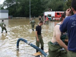 Hochwassereinsatz, 27.06.2009
