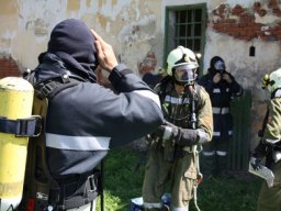 Atemschutzübung in Kulm, 11.07.2009