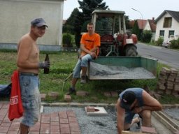 Vorplatzsanierung, 22.08.2009