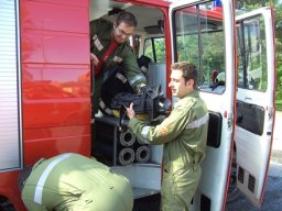 Atemschutzübung in Eberau, 05.06.2010
