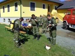 Atemschutzübung in Eberau, 05.06.2010