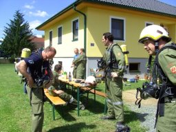 Atemschutzübung in Eberau, 05.06.2010