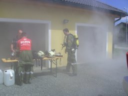 Atemschutzübung in Eberau, 05.06.2010