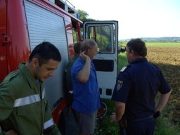 Traktorbrand, 21.08.2010