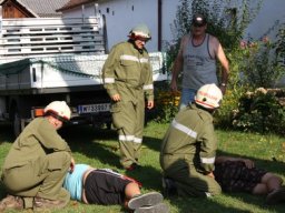 Gemeinsame Übung mit Eberau und Kulm, 27.08.2011