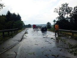 4 Einsätze nach Unwetter, 11.07.2013