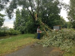 4 Einsätze nach Unwetter, 11.07.2013