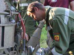 Gruppenübung »dyn. Strahlrohrführung«, 12.07.2013