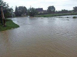 Hochwassereinsatz nach Starkregen, 18.05.2014