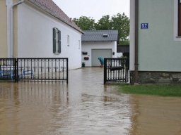 Hochwassereinsatz nach Starkregen, 18.05.2014