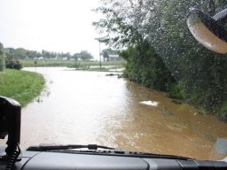 Hochwassereinsatz nach Starkregen, 18.05.2014