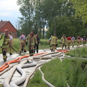 Hochwassereinsatz nach Starkregen, 18.05.2014