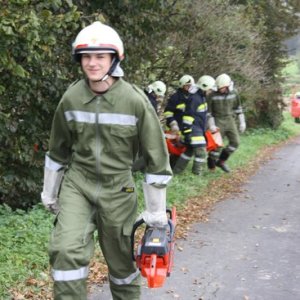 Abschnittsübung in Kr. Ehrensdorf, 25.10.2014