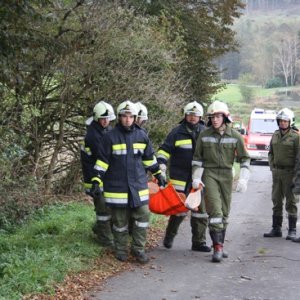 Abschnittsübung in Kr. Ehrensdorf, 25.10.2014