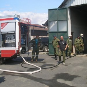 Brand in Trocknungsanlage, 09.07.2015