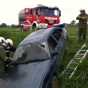 Gruppenübungen »Verkehrsunfall«, 16.07.2015
