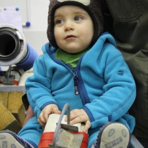 Bildeiner Kinder zu Besuch bei uns, 03.03.2016