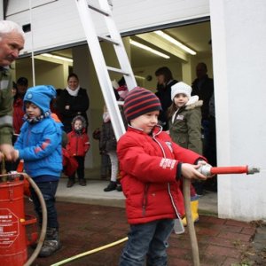 Bildeiner Kinder zu Besuch bei uns, 03.03.2016