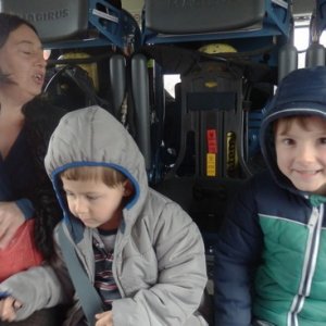 Bildeiner Kinder zu Besuch bei uns, 03.03.2016