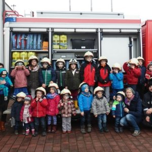 Bildeiner Kinder zu Besuch bei uns, 03.03.2016