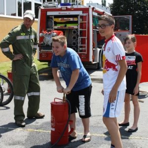 Schulbesuch in Eberau, 23.06.2016