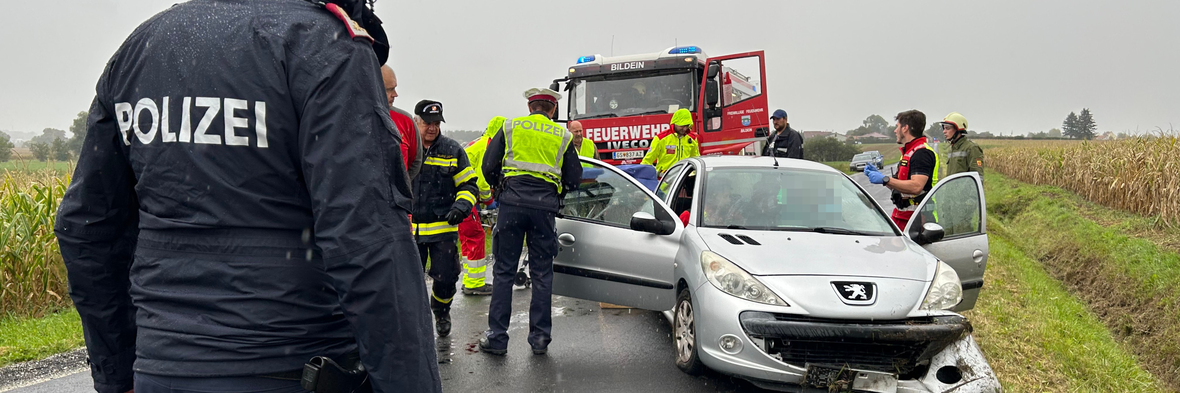 Verkehrsunfall auf der L395, 16.09.2025