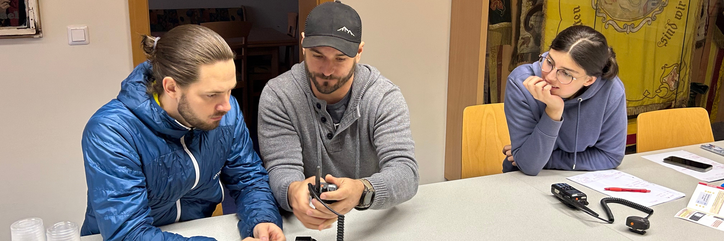 Üben für das Funkleistungsabzeichen, 14.-15.11.2025