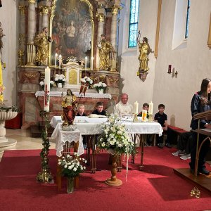 Besuch der Hl. Messe in Bildein, 03.05.2025