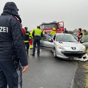 Verkehrsunfall auf der L395, 16.09.2025