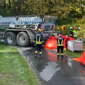 Waldbrandübung in Gaas, 11.10.2025