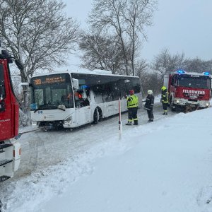 Bus-Bergung in Eberau, 20.02.2026